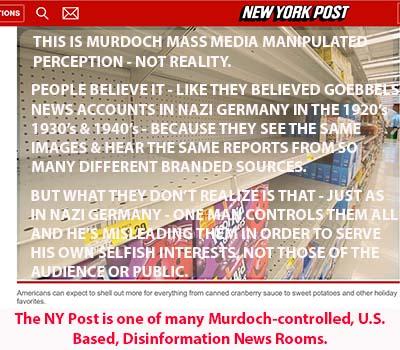 murdoch manipulative media wsj abc news ny post fox news murdoch manipulates by omission distortion outright lies
