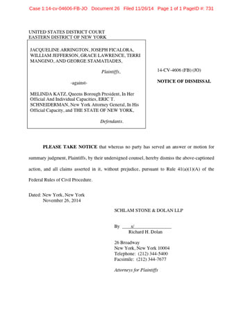 queens library lawsuit dismissed