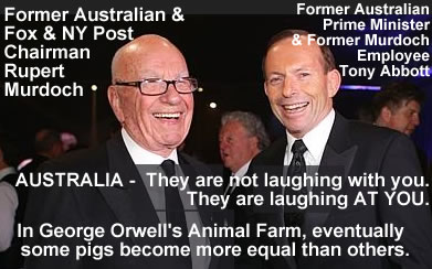rupert murdoch gets big propaganda payout by prime minister tony abbot australia
