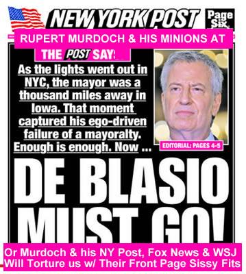 ny post propaganda ny post fake news ny post murdoch de blasio