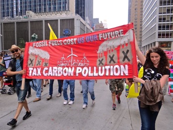photos un climate change march